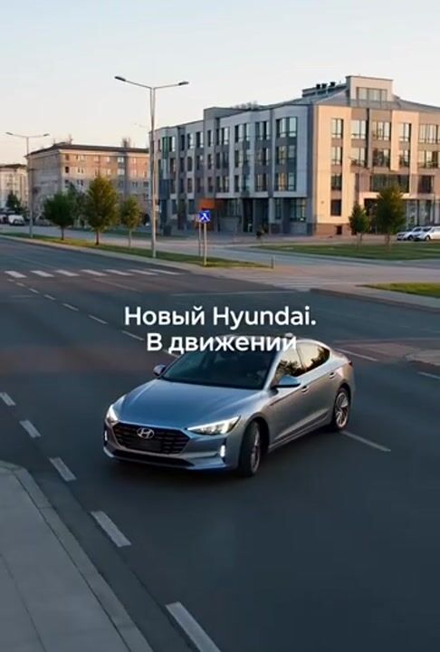 Hyundai Motor short-form video example
