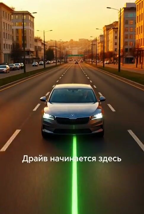 Skoda short-form video example