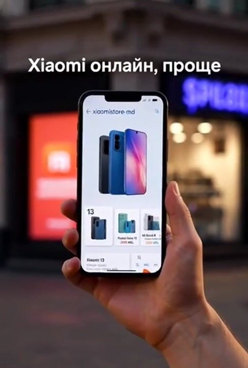 Xiaomi Store short-form video example