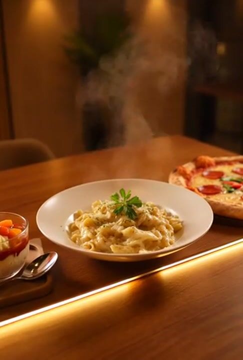 Trattoria short-form video example